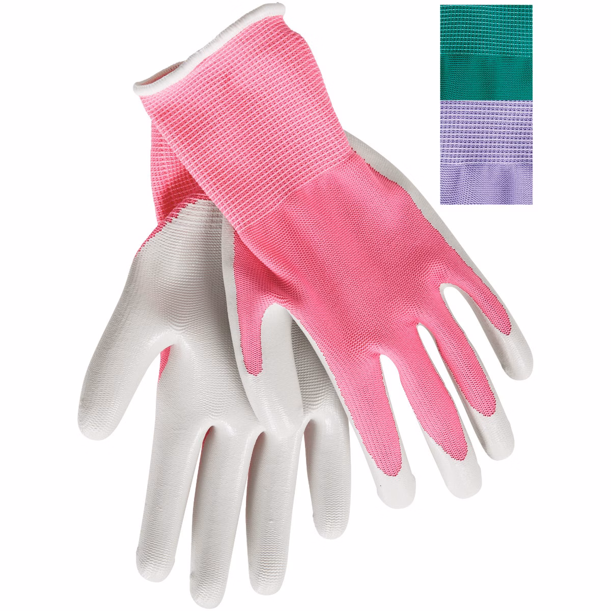 Best Garden Accent Women's 1 Size Fits All Nitrile Coated Garden Glove