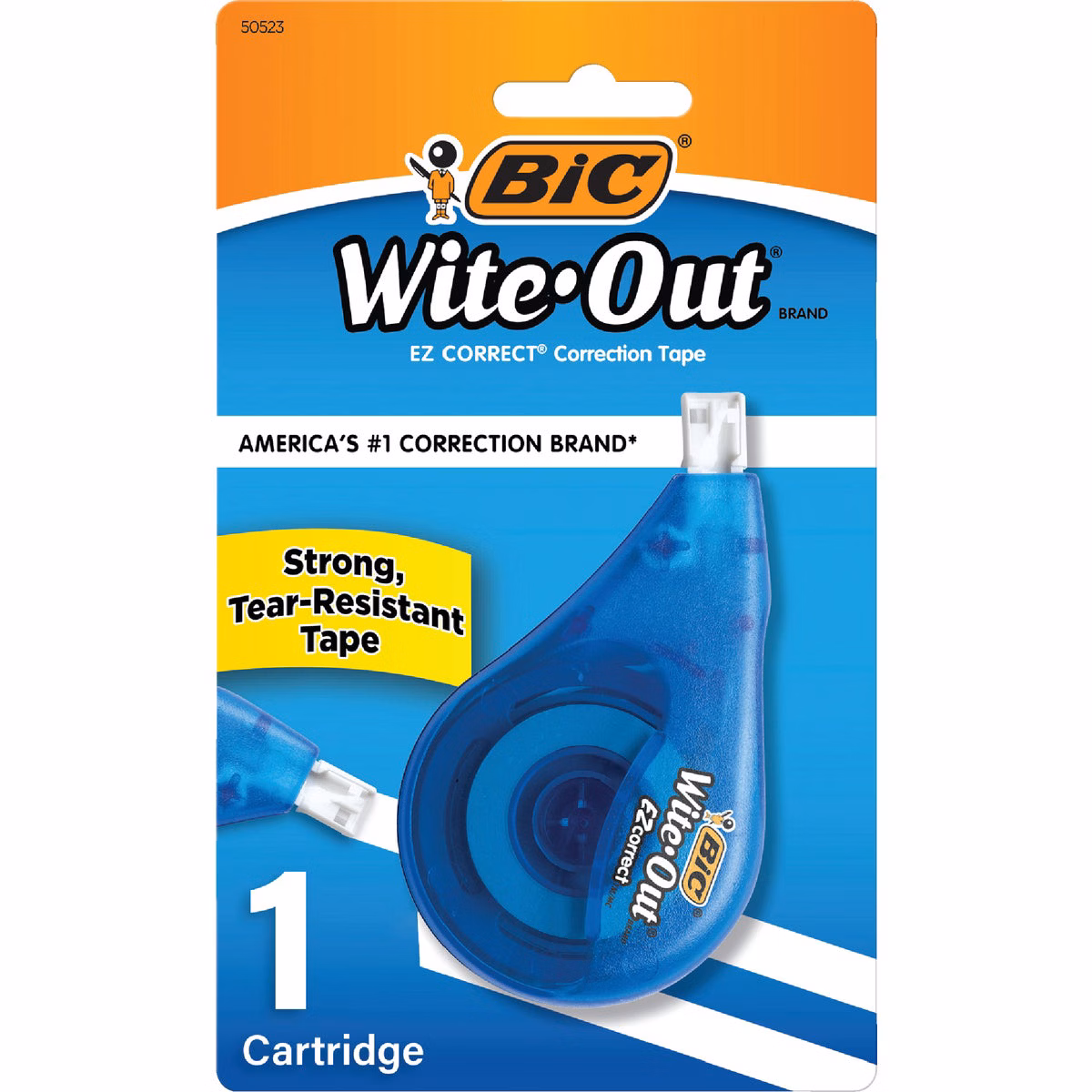 Bic Wite Out EZ Correct 39.3 Ft. White Correction Tape