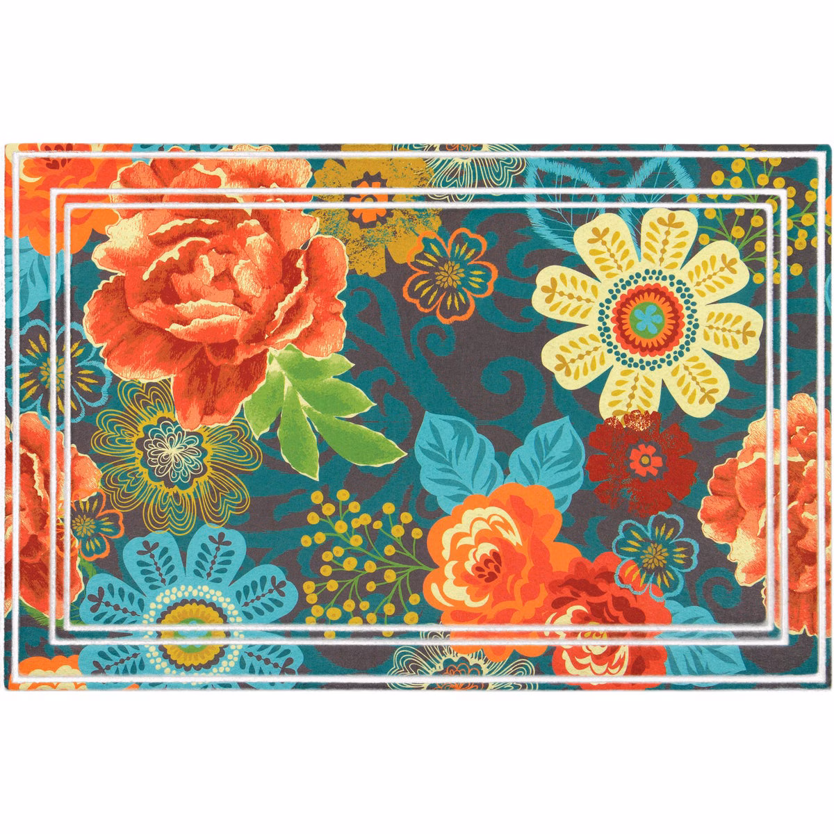 Apache Fashionables Floral Boutique Door Mat