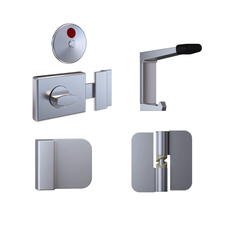 Metlam 106C Gravity Hinge Privacy Kit
