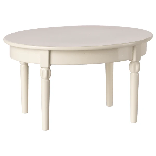 Maileg 2025 Vintage Dining Table, Mouse- Off White