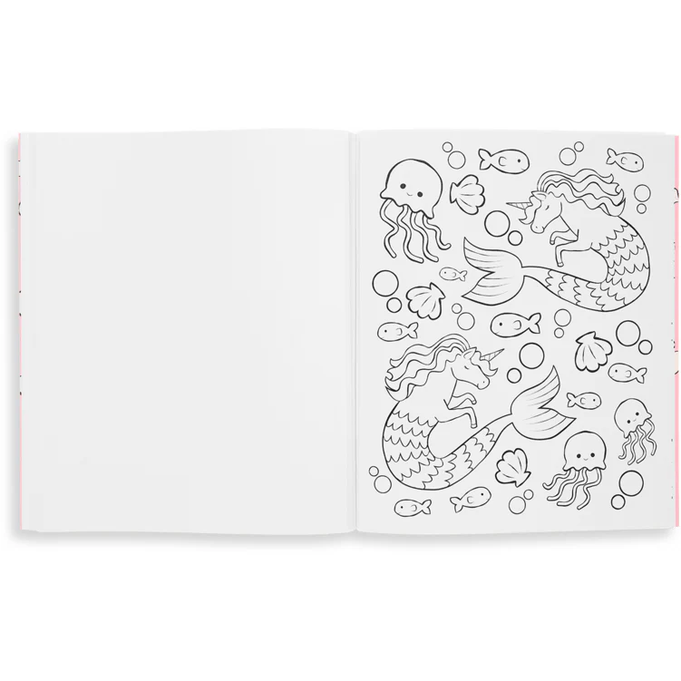 Ooly Color-In' Book: Enchanting Unicorns - Image 3