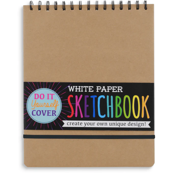 Ooly DIY Sketchbook White Paper Large
