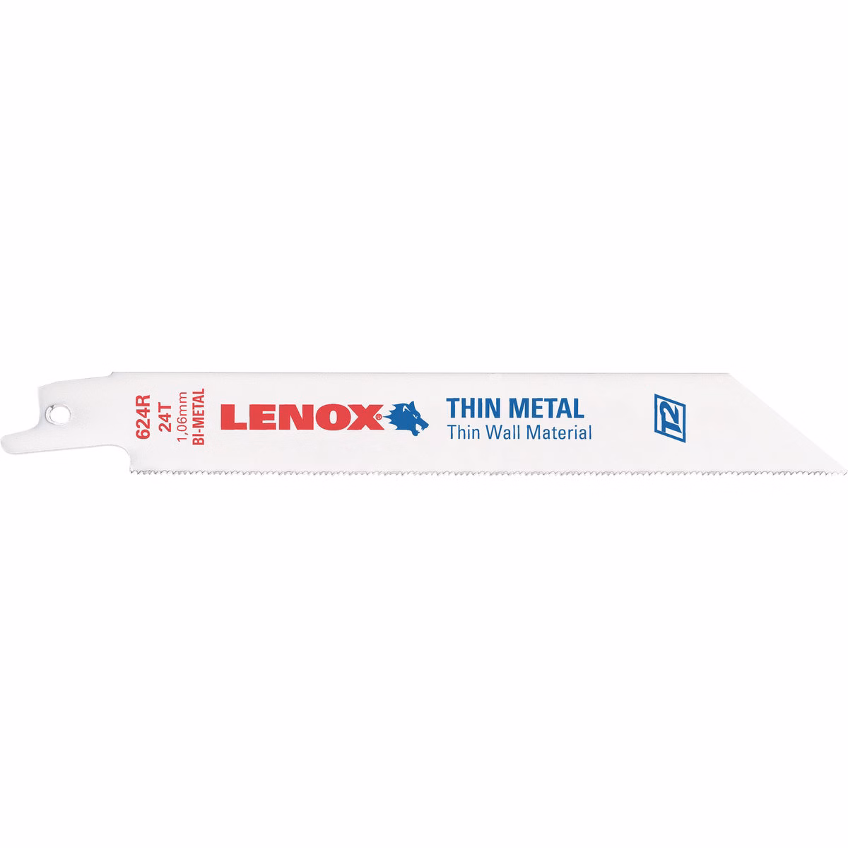 Lenox MULTIWOLF WAVE EDGE 6 In. 24 TPI Thin Metal Reciprocating Saw Blade (5-Pack)