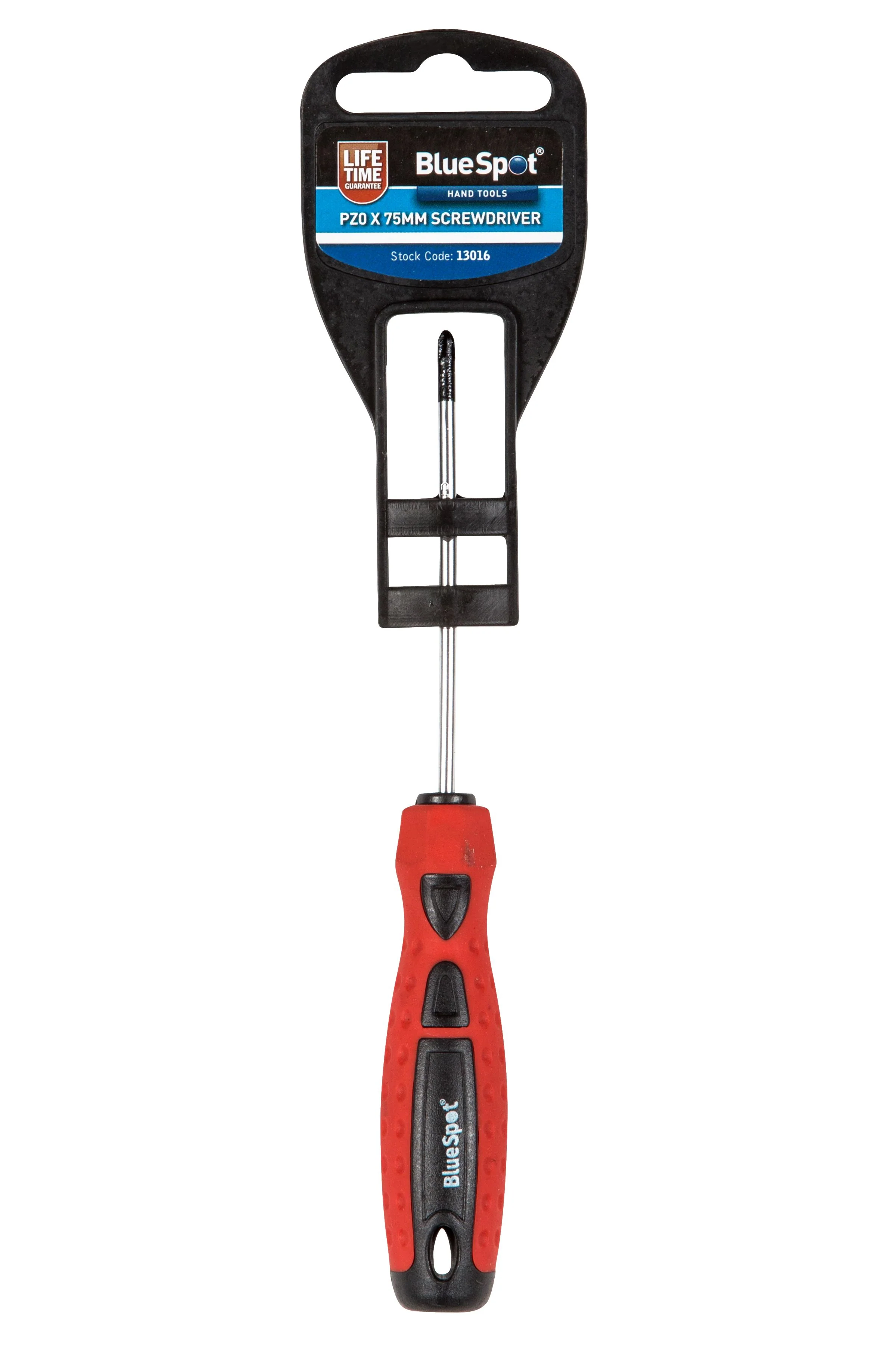 BlueSpot PZ 0 x 75mm Screwdriver With A Manufacturers LifeTime Guarantee 13016