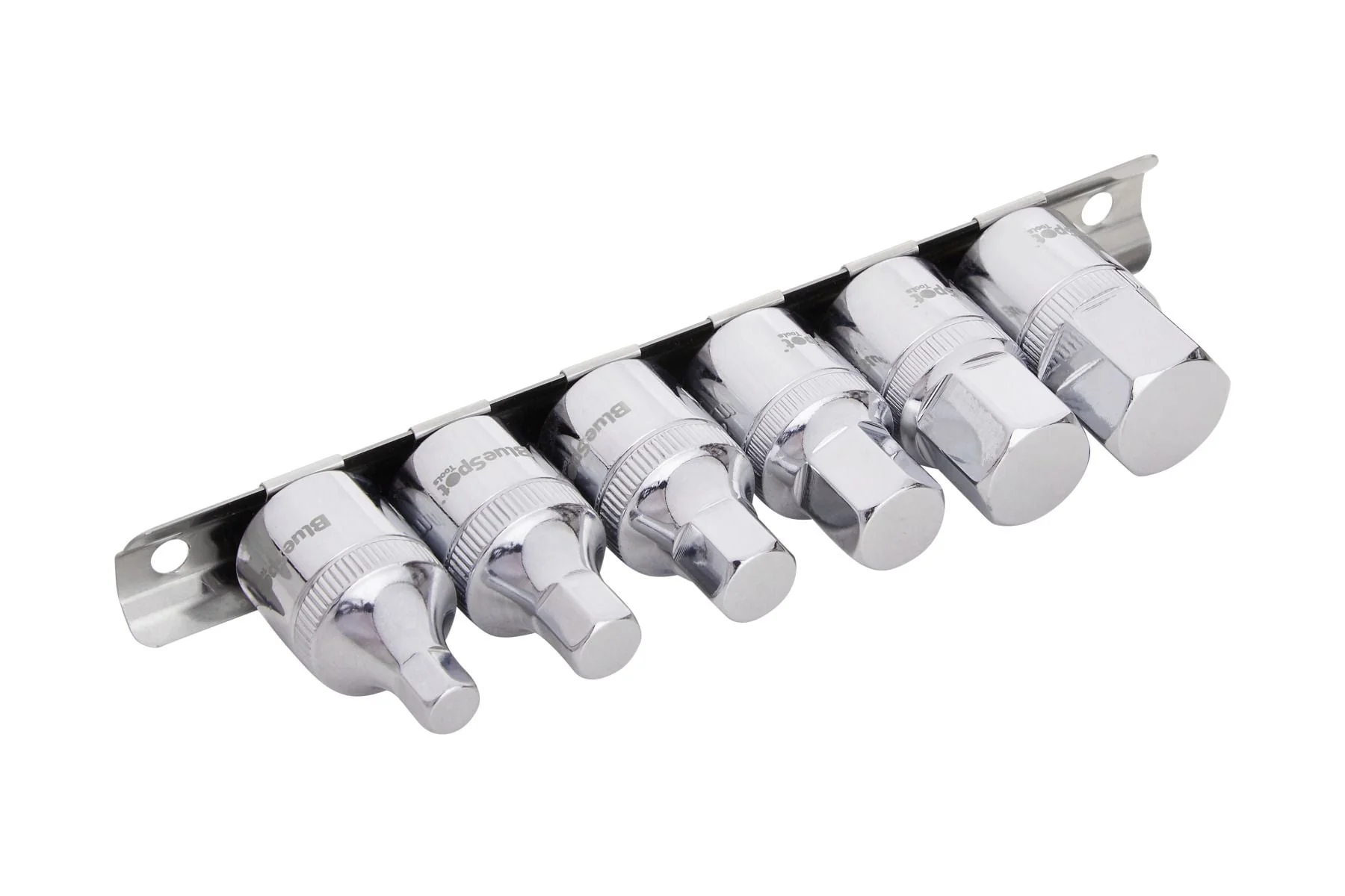 BlueSpot 6 Piece 1/2″ Drive Stubby Hex Sockets ( H8 – H19 ) With A Manufacturers LifeTime Guarantee 01491