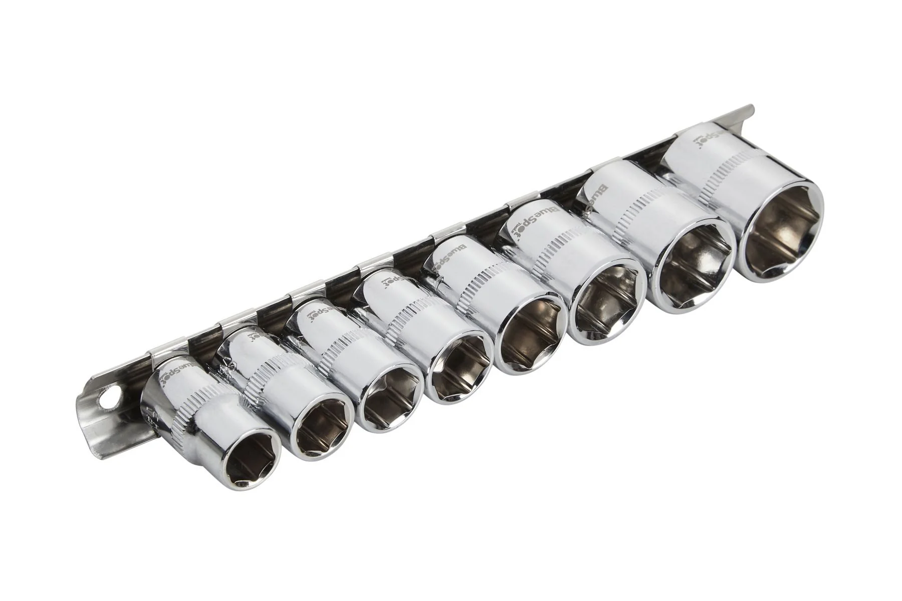 BlueSpot 8 Piece 3/8″ Metric Socket Set (10-19mm) With A Manufacturers LifeTime Guarantee 01524