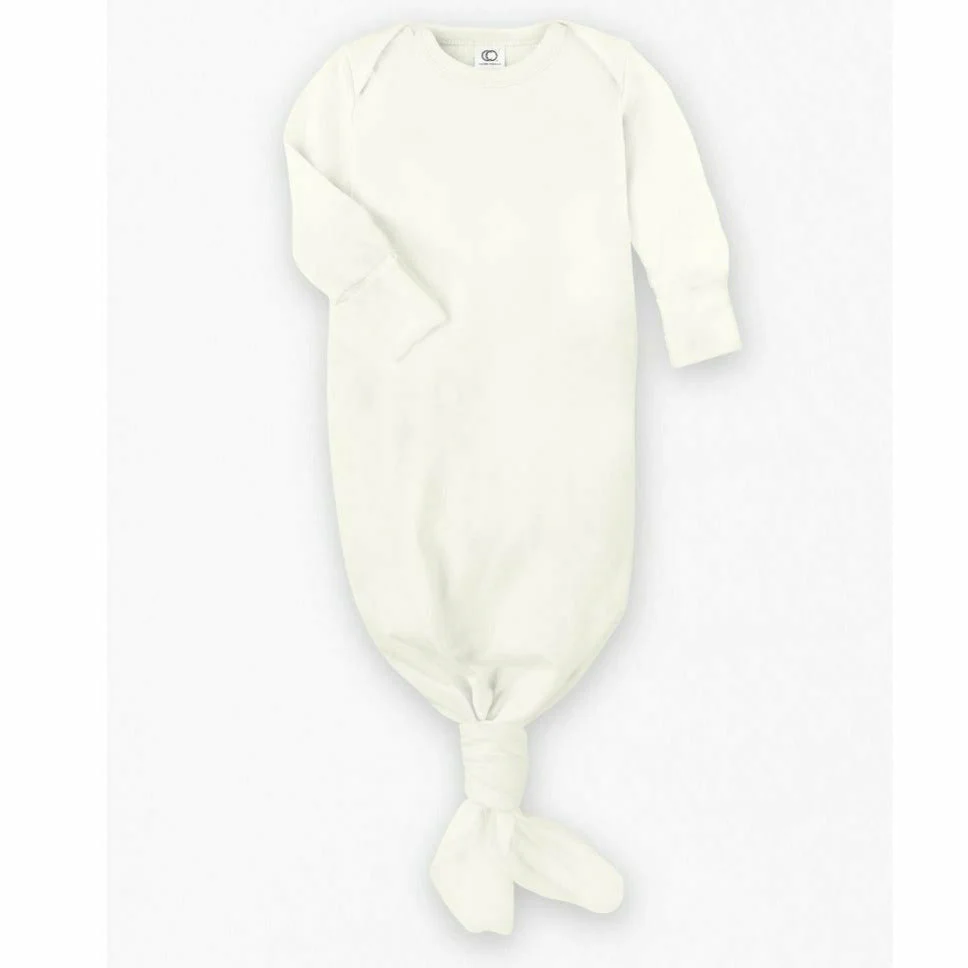 Colored Organics Infant Gown Natural