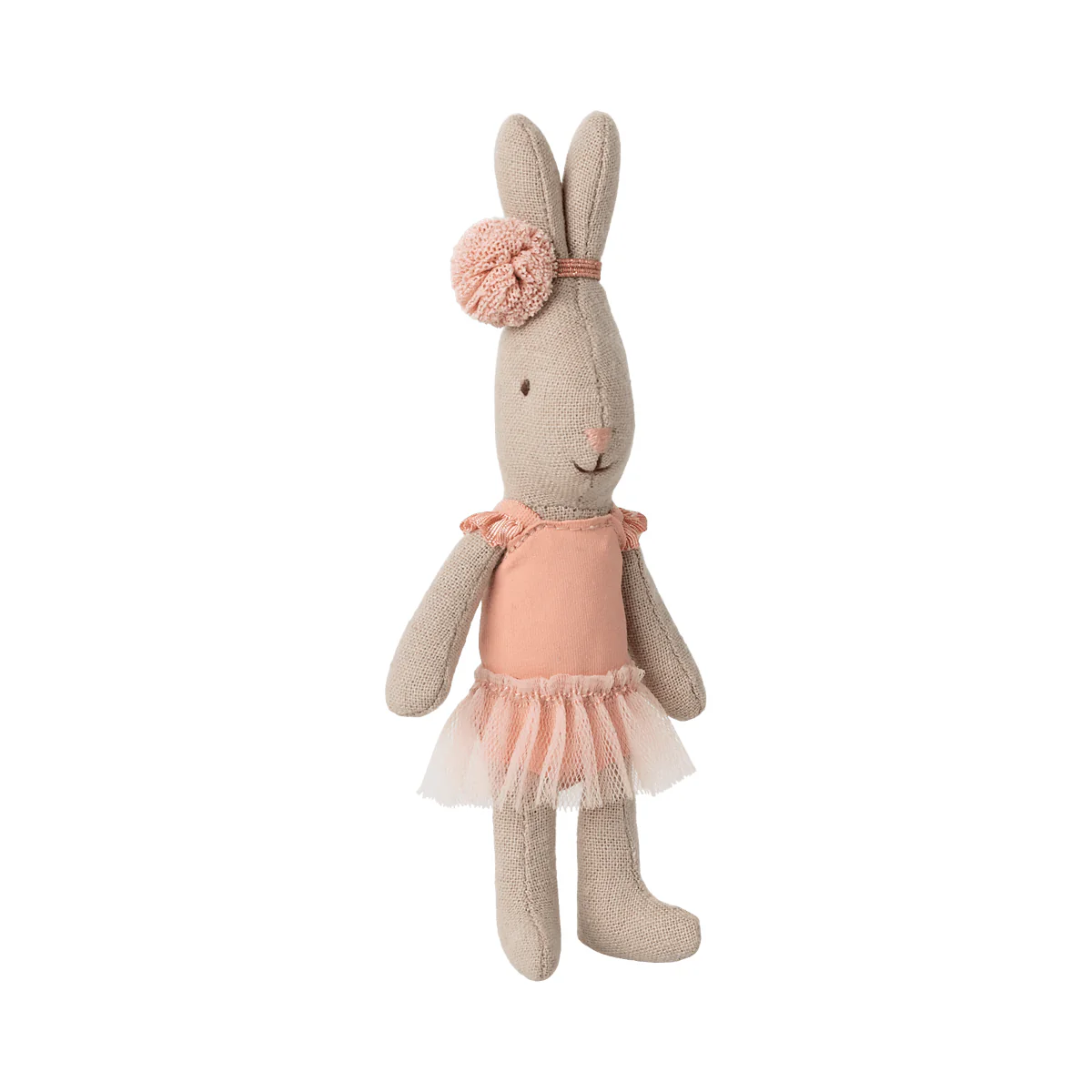 Maileg Rabbit, Micro – Ballet suit and skirt rose