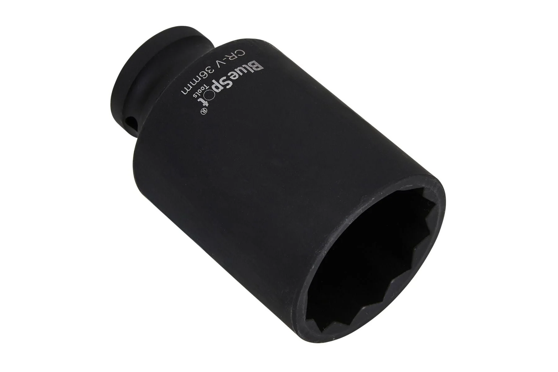 BlueSpot 36mm 1/2″ Drive 12 Point Deep Impact Socket With A Manufacturers LifeTime Guarantee 01683
