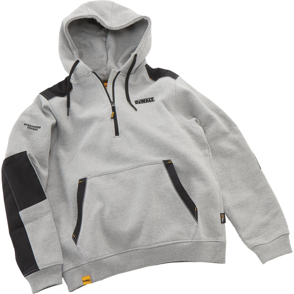 DEWALT Tough Medium Heather Gray Hooded Sweatshirt