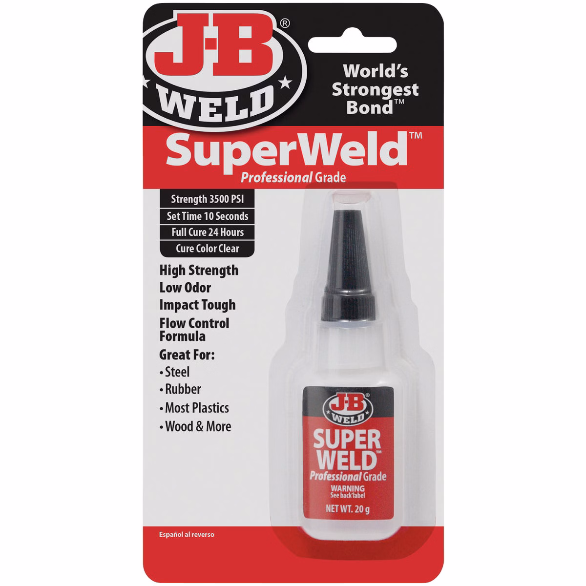 J-B Weld 0.71 Oz. SuperWeld Super Glue