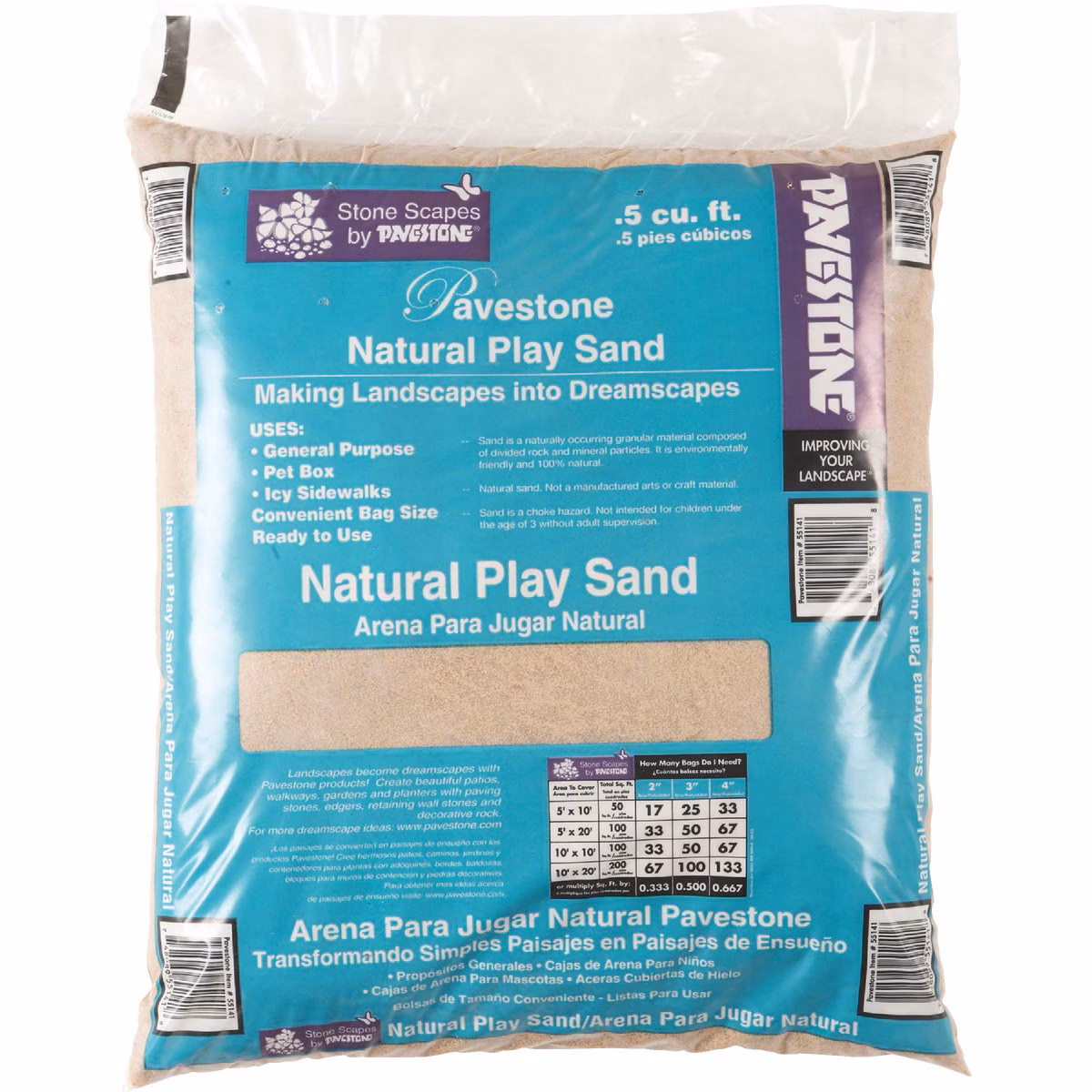 Pavestone 0.5 Cu. Ft. Play Sand