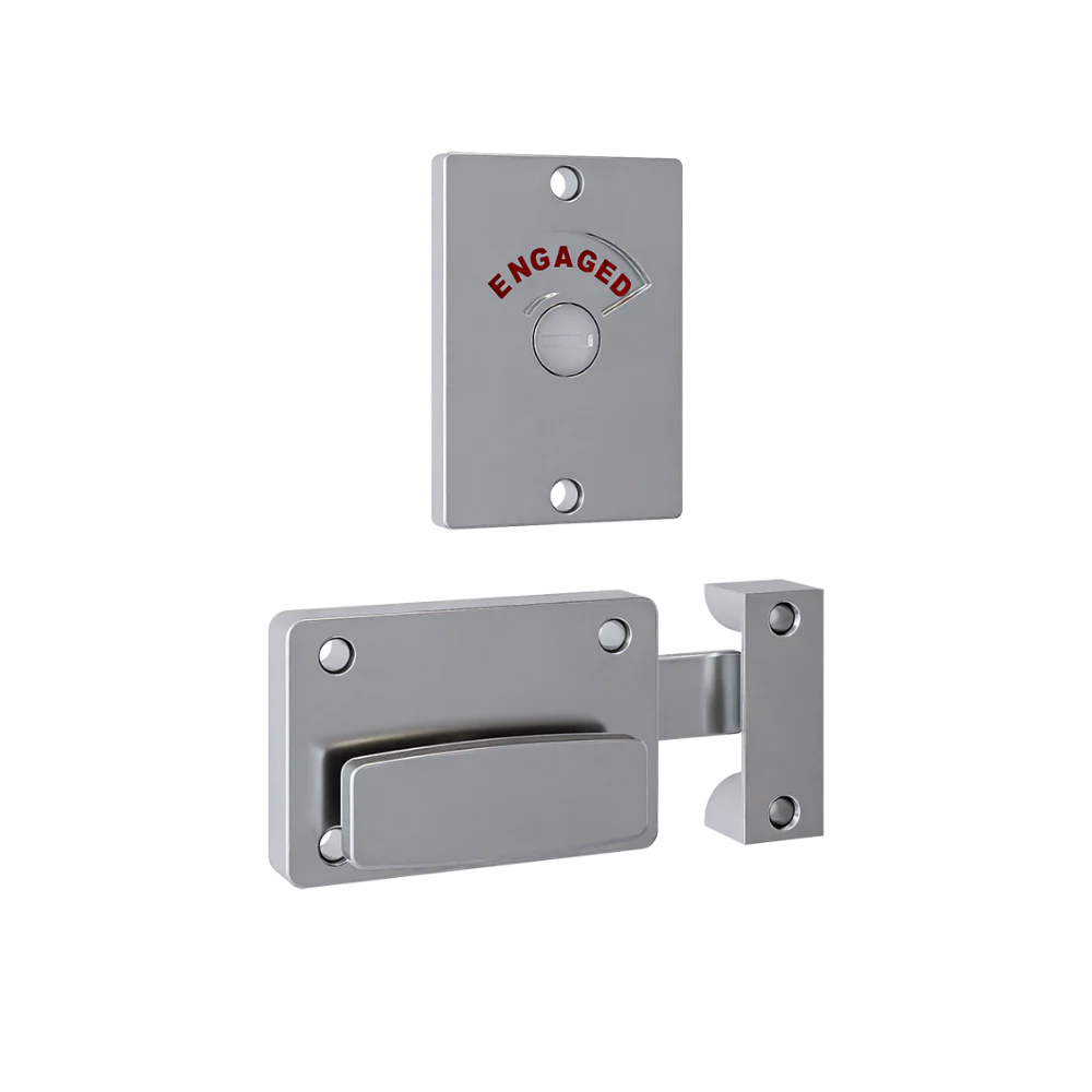 Metlam 200 Series Lock and Indicator Set in Satin Chrome