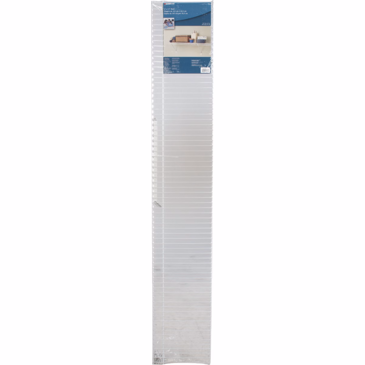 ClosetMaid 6 Ft. W. x 12 In. D Ventilated Shelf Kit, White