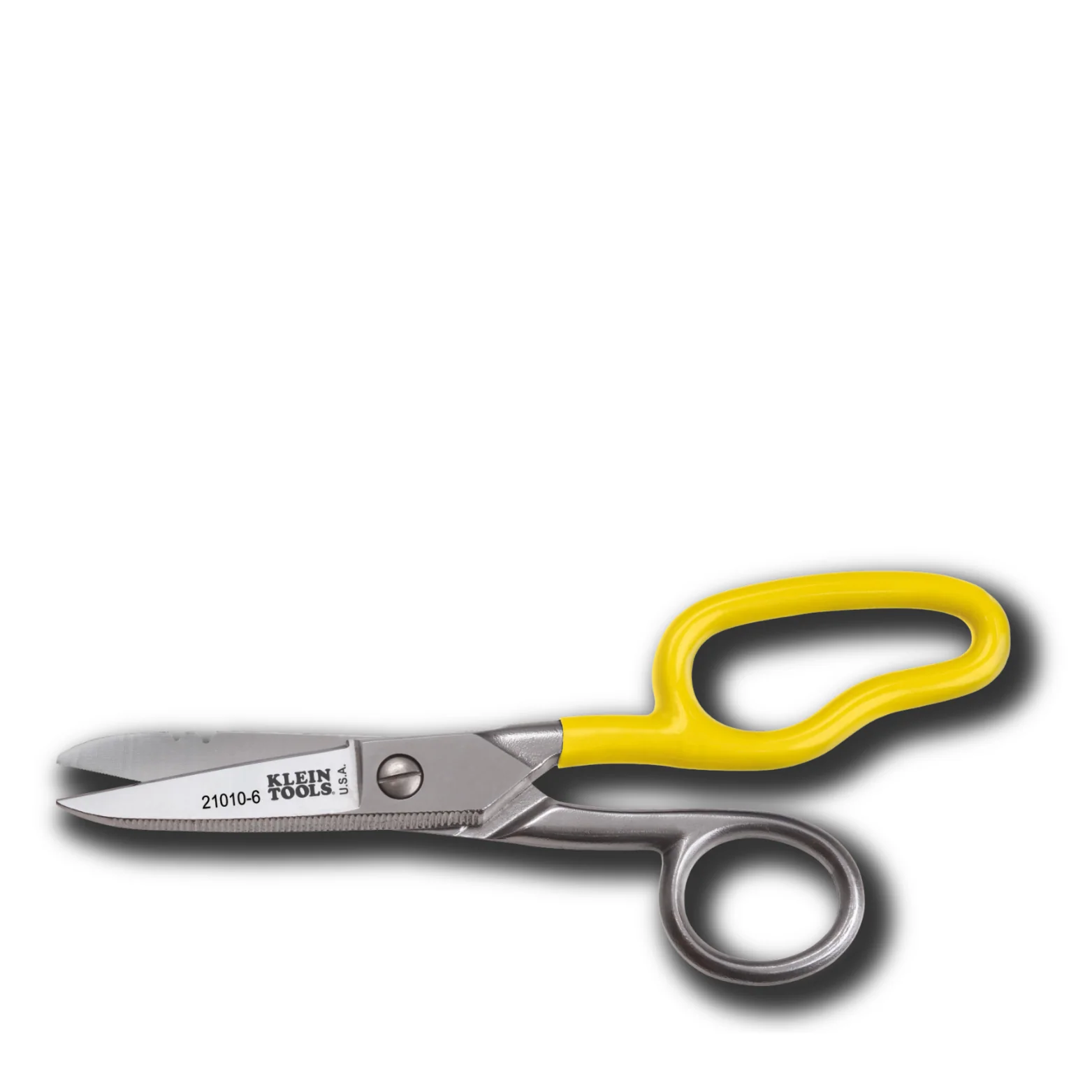 KLEIN TOOLS | Free-Fall Snip, Scraper, File, Serrated Blades | #21010-6-SEN
