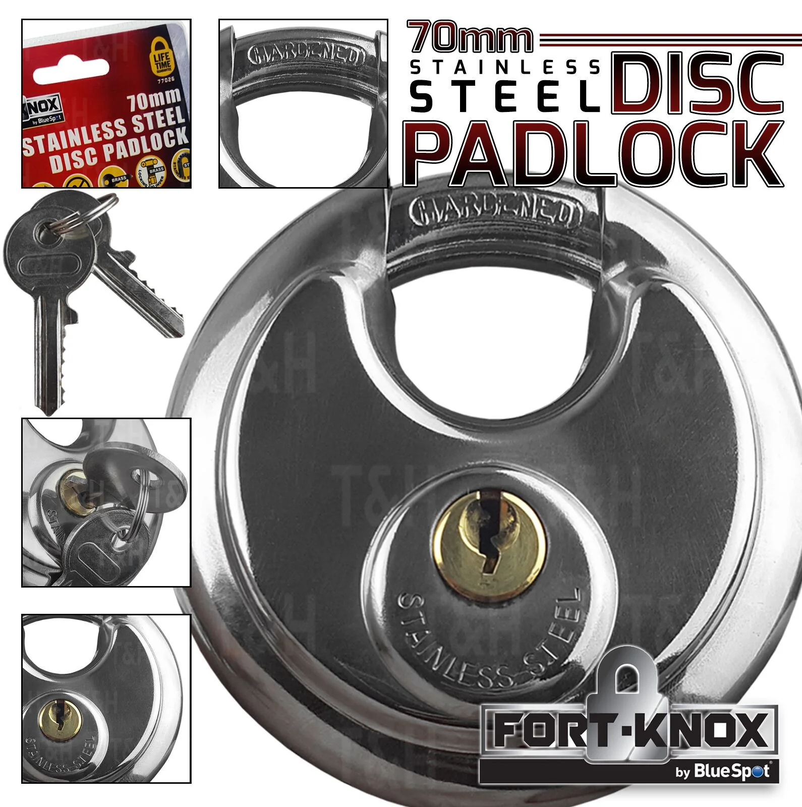 BlueSpot 70mm Padlocks ( 77026 )