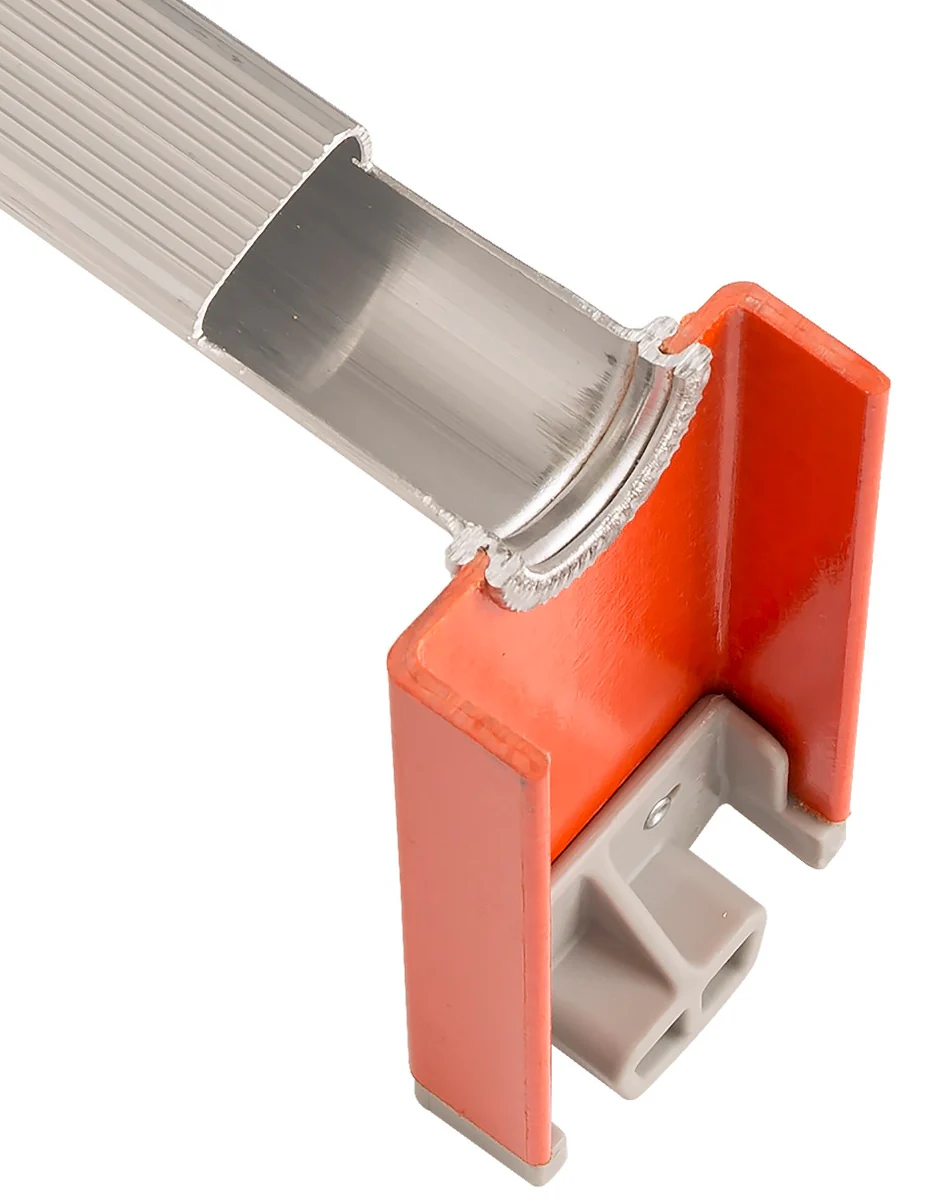 LOUISVILLE LADDER | 28' Fiberglass Extension Ladder with V-Rung Pole Grip and Strand Hooks | #FE3228-E03 - Image 2