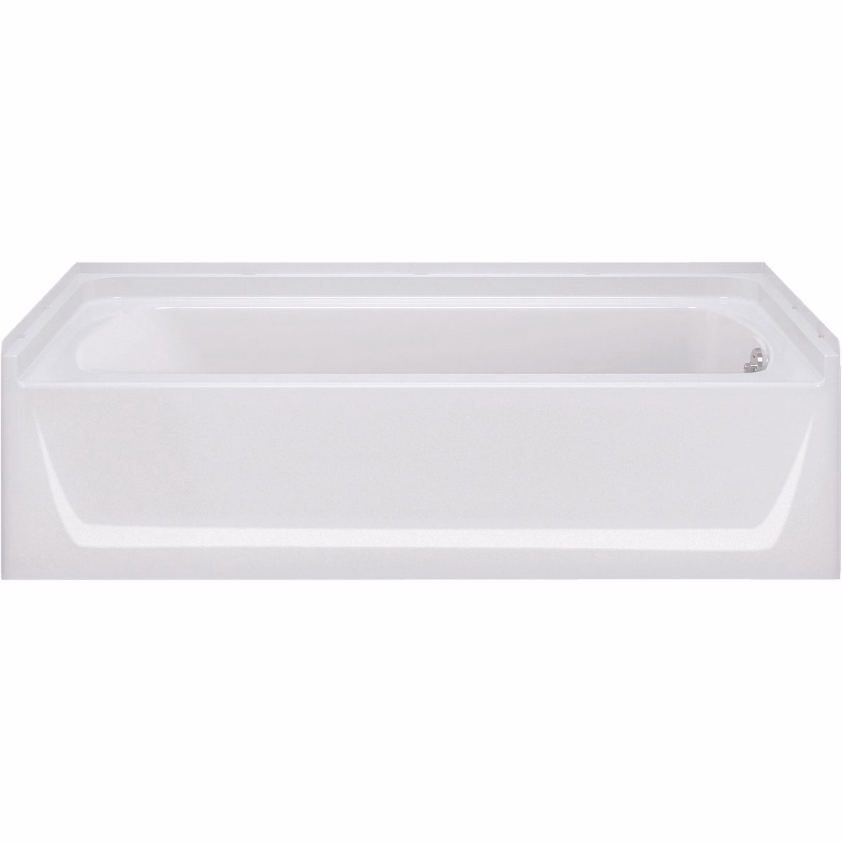 Sterling Ensemble 60 In. L x 30-1/4 In. W Right Drain Rectangular Alcove Bathtub in White