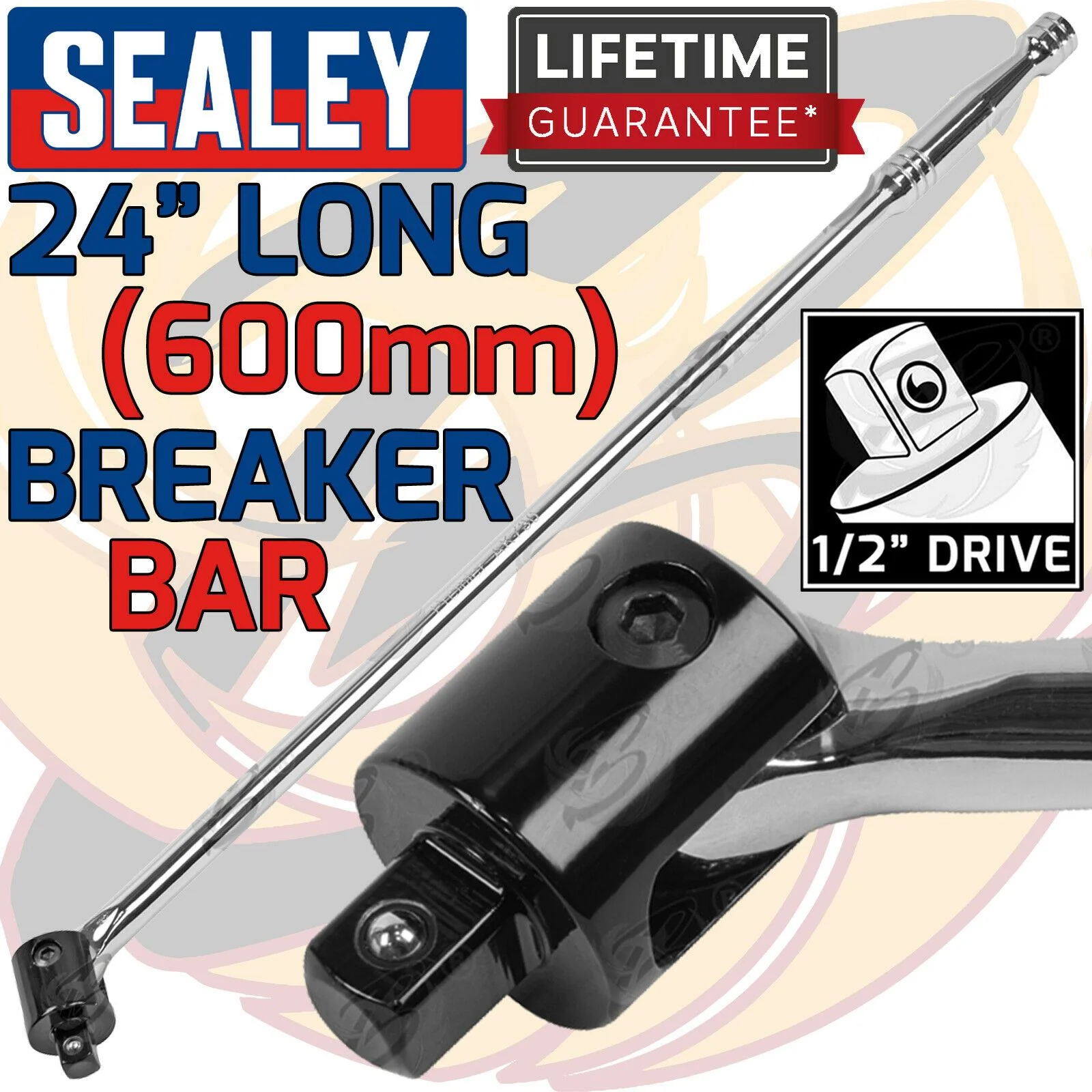 SEALEY 1/2″ DRIVE 24″ LONG BREAKER BAR