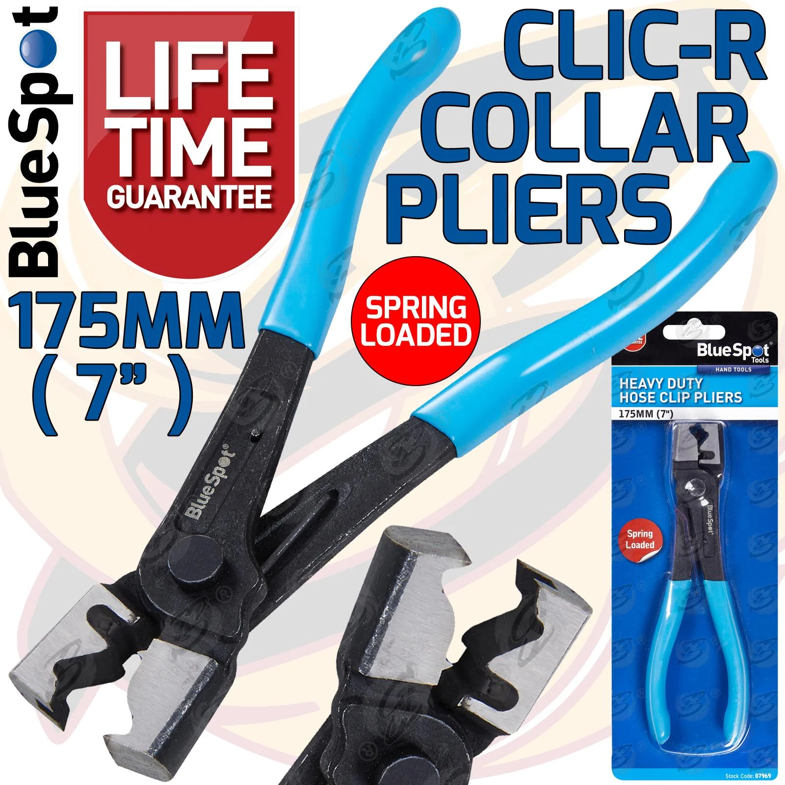 BlueSpot Clic – R & Clic Collar Hose Clip Pliers ( 07969 )