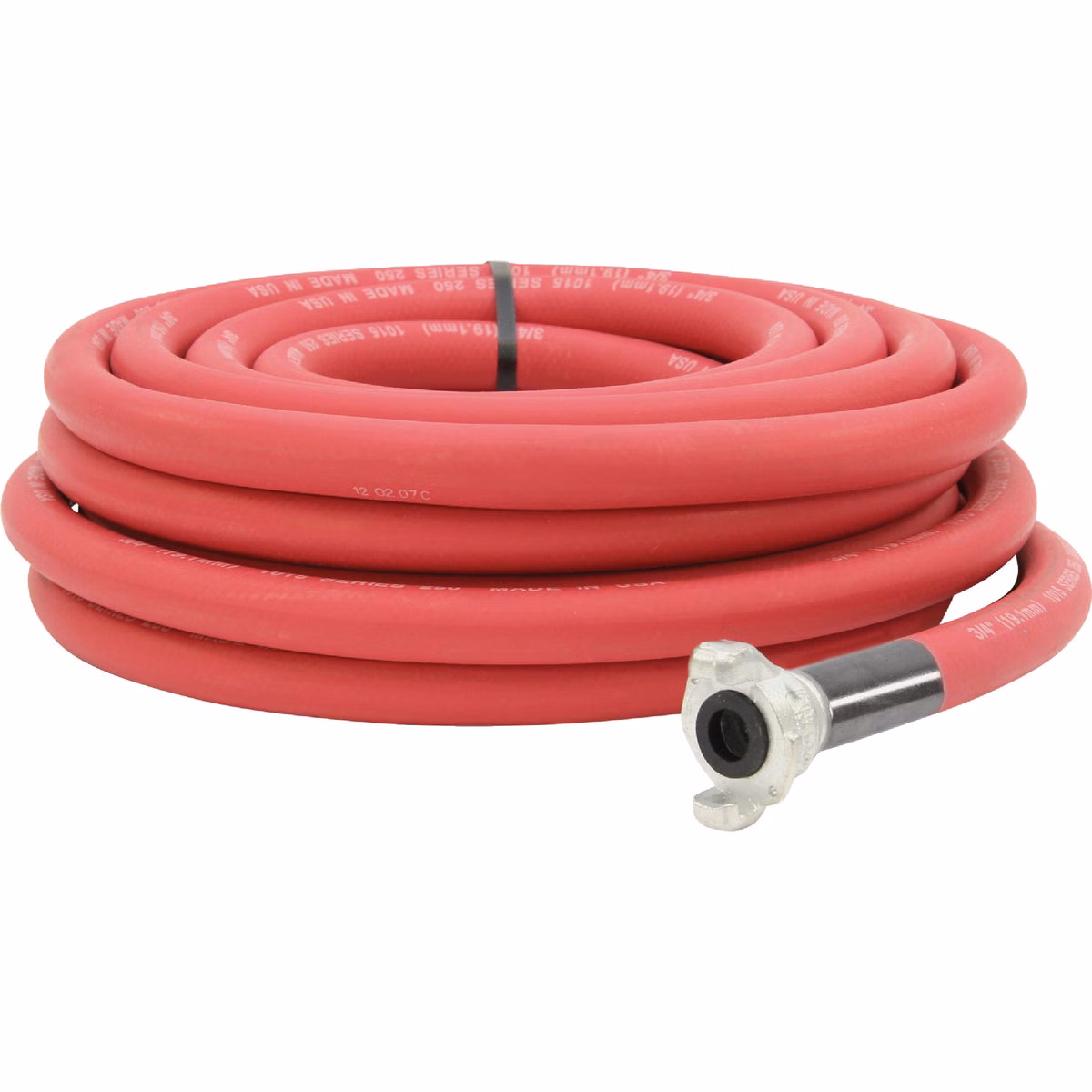 Goodyear 3/4 In. ID x 50 Ft. RED 300# Universal Chicago Coupling Utility Hose