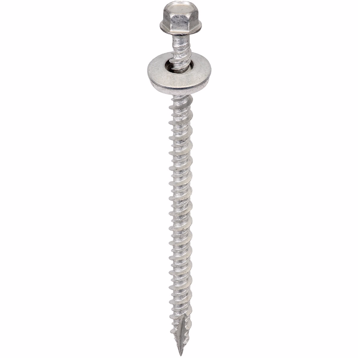Acorn International 3 In. Washered Galvanized Metal To Wood Screw (250-Count)
