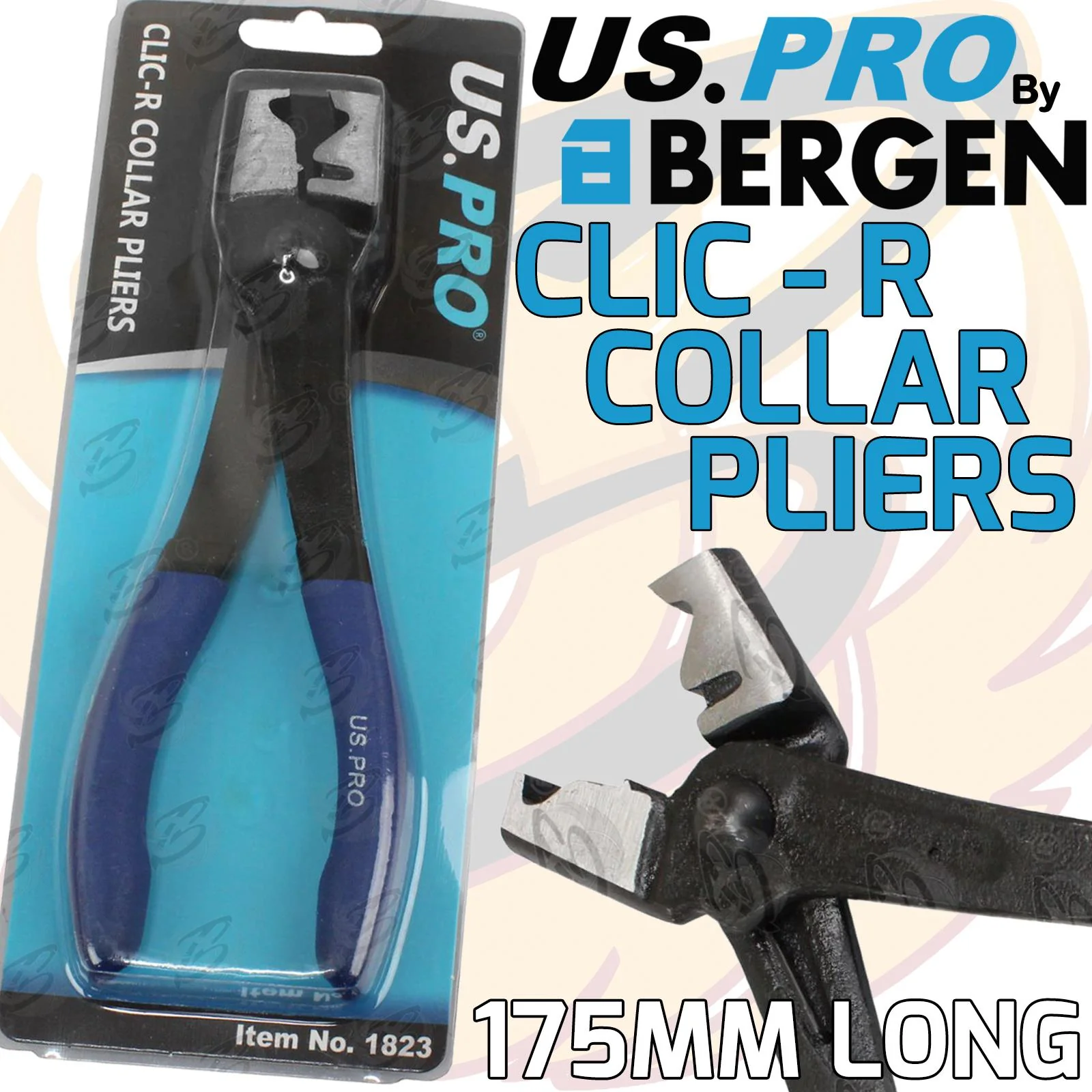 US Pro Clic – R & Clic Collar Hose Clip Pliers  1823