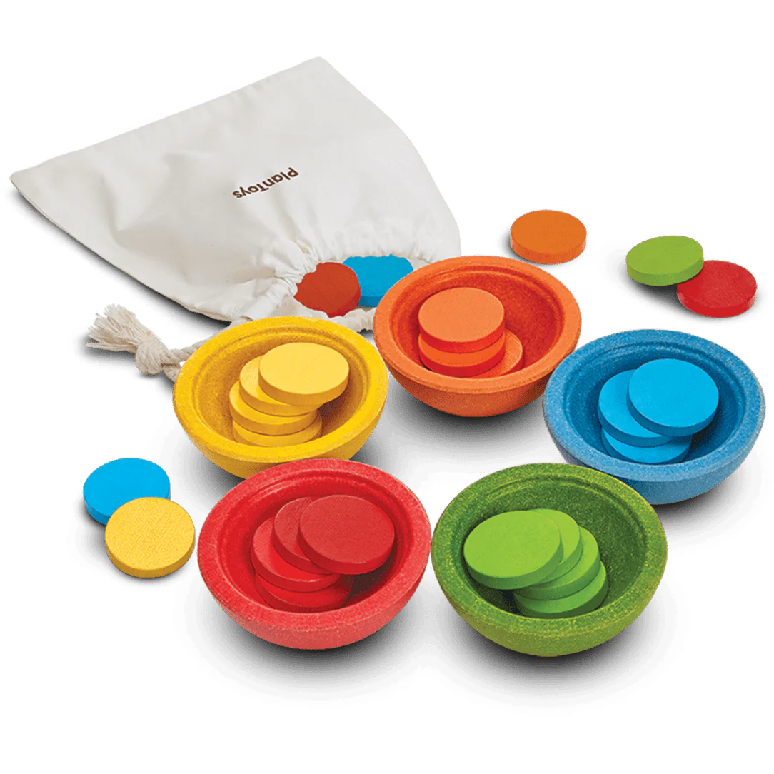 Plan Toys Sort & Count Cups
