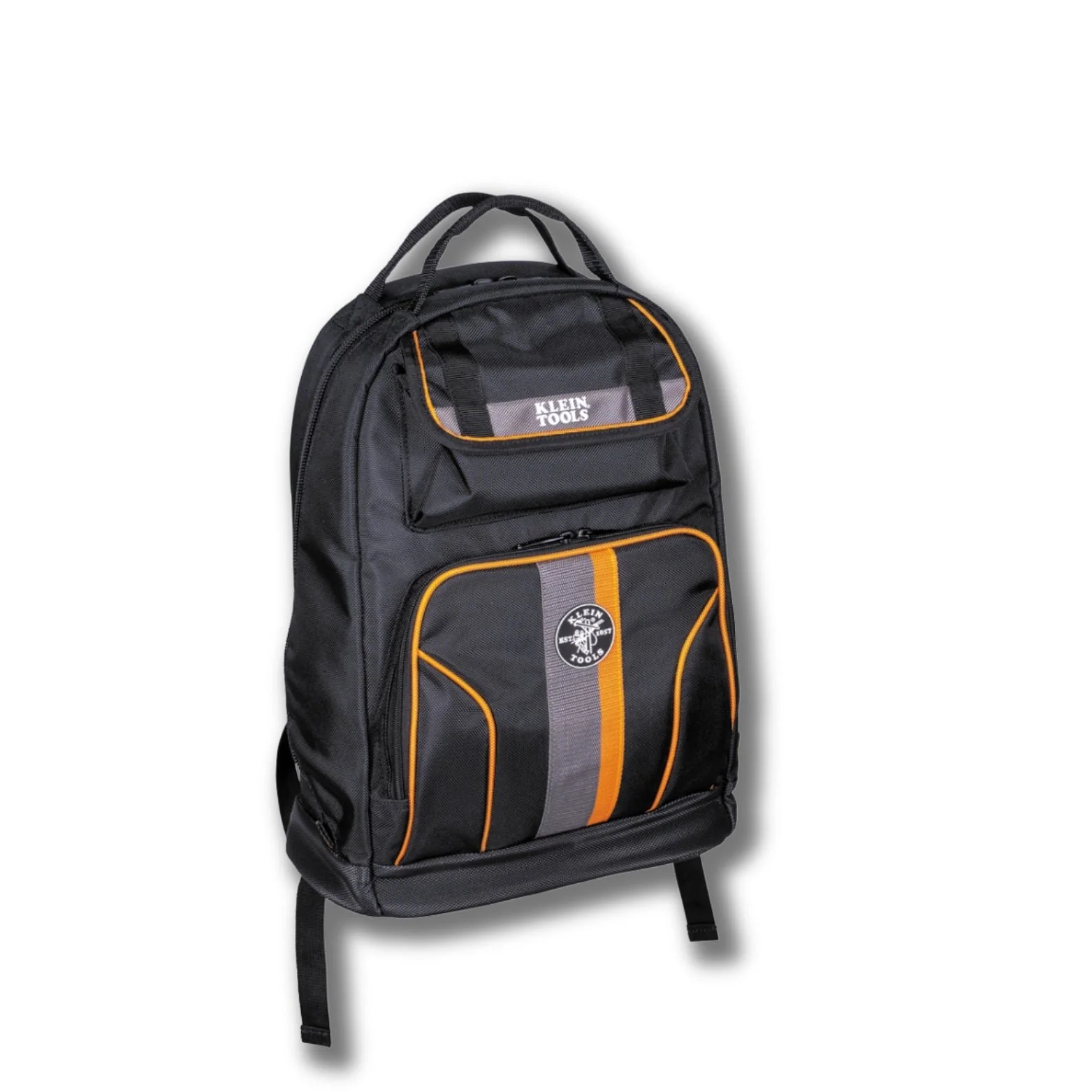 KLEIN TOOLS | Tradesman Pro™ Tool Bag Backpack, 35 Pockets, Black, 17.5-Inch | #55475