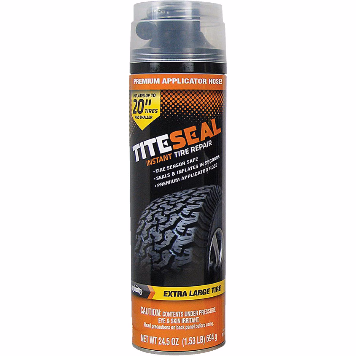 Tite-Seal 24-1/2 Oz. Aerosol Truck & SUV Tire Puncture Sealer and Inflator (with 8 In. Applicator Hose)