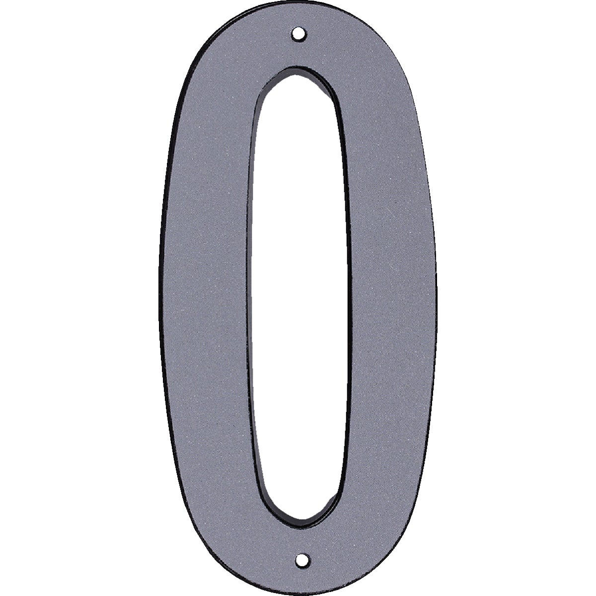 Hy-Ko 4 In. Reflective Plastic Number 0