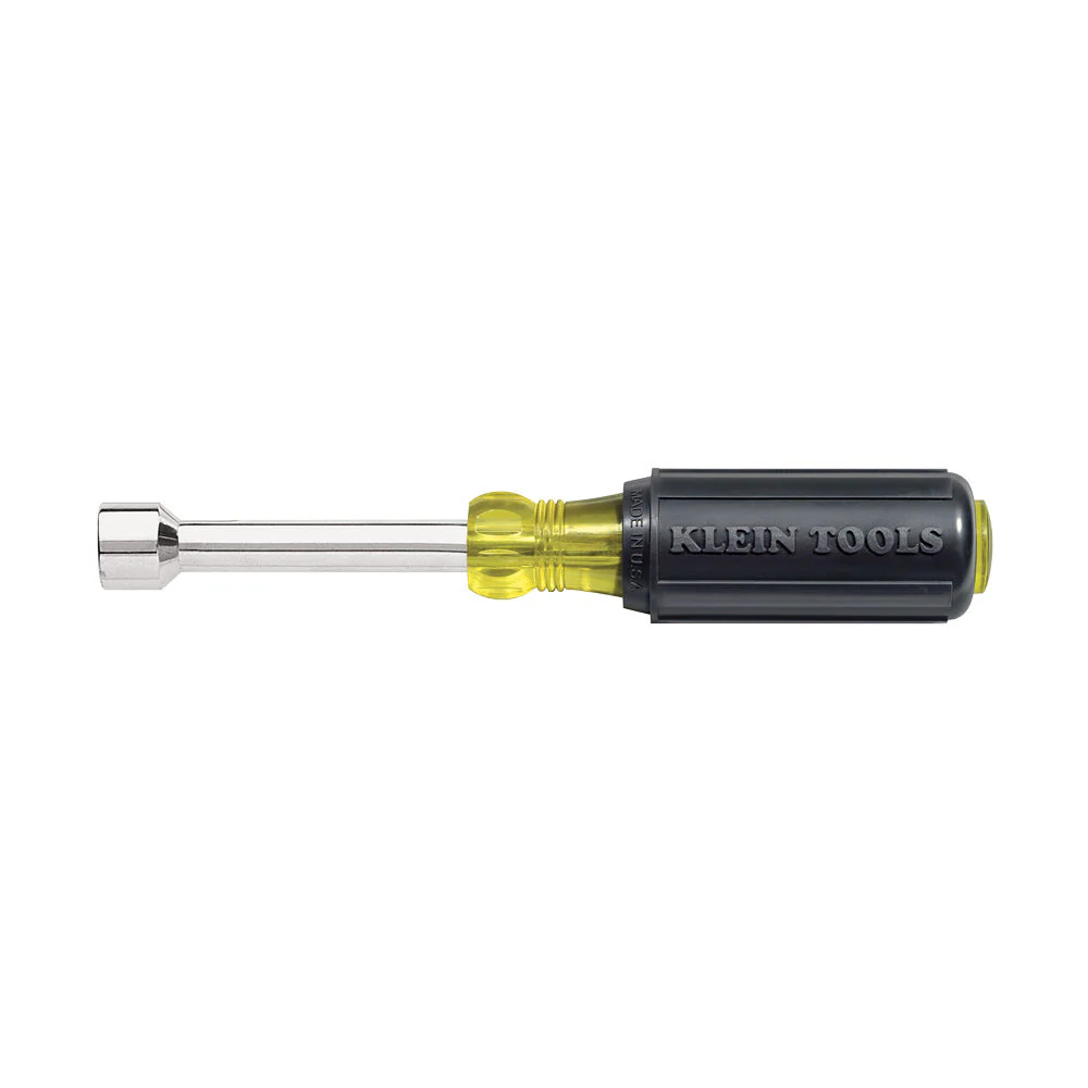 KLEIN TOOLS | 3/8-Inch Nut Driver with 3-Inch Hollow Shaft | #630-3/8
