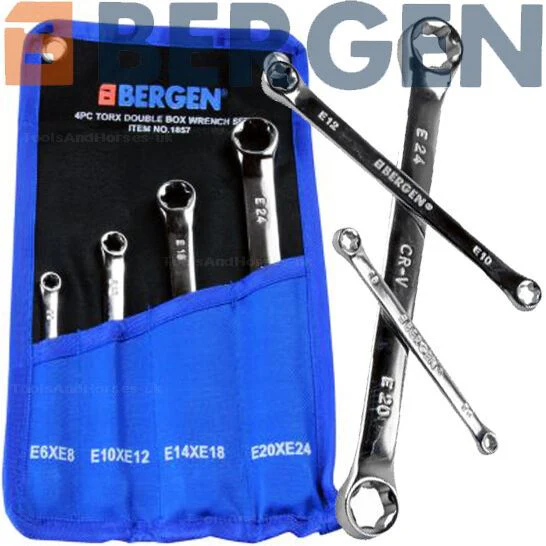 US Pro 4 Piece E – Torx Spanner Set E6 – E24  2050