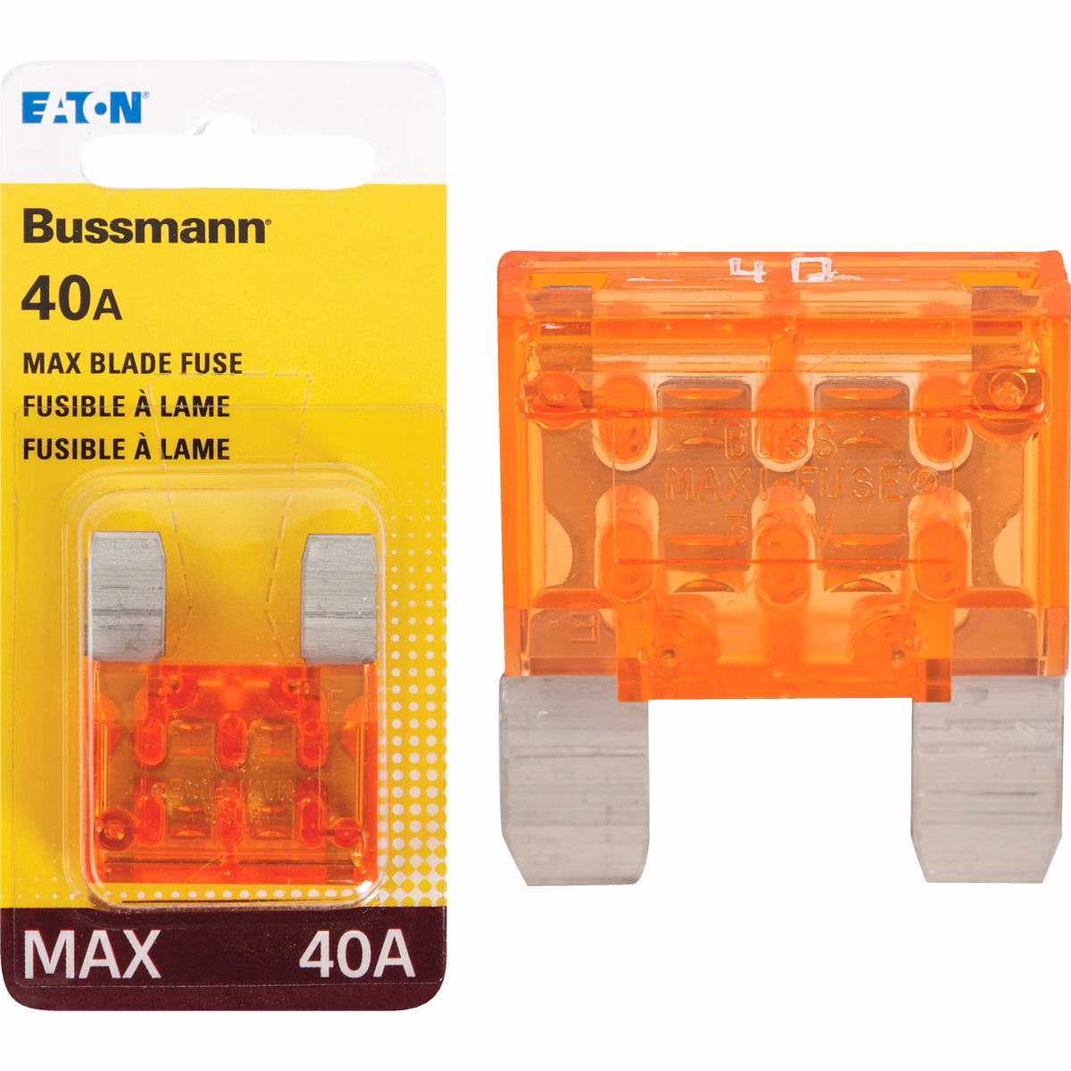 Bussmann 40A 32V MAX Blade Maxi Automotive Fuse