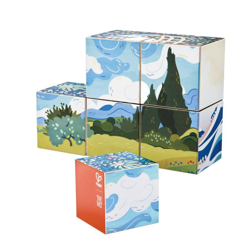 Hape – The Met – 6-in-1 Art Puzzle Cubes