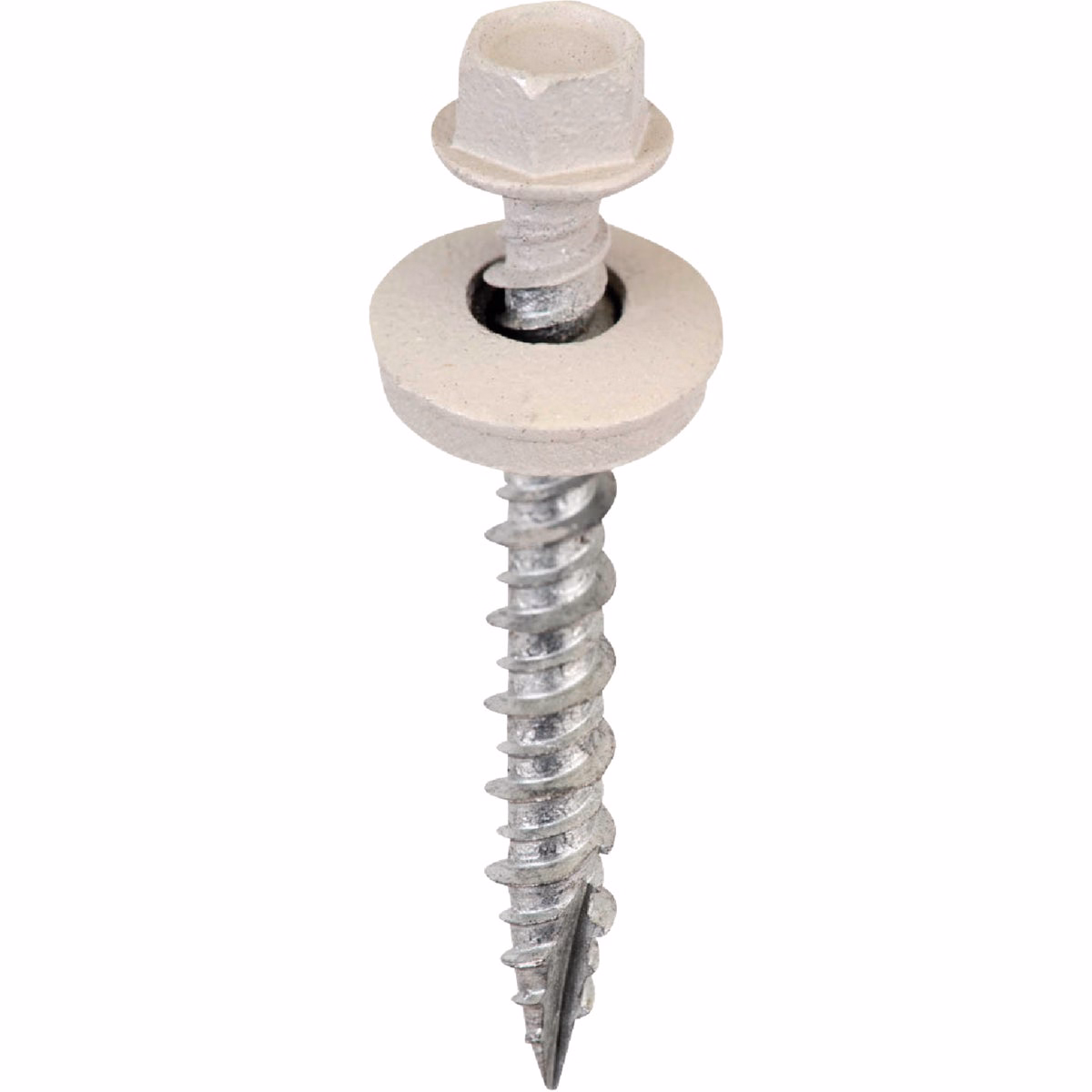Acorn International #9 x 1-1/2 In. Light Gray Washered Metal To Wood Screw (250-Count)