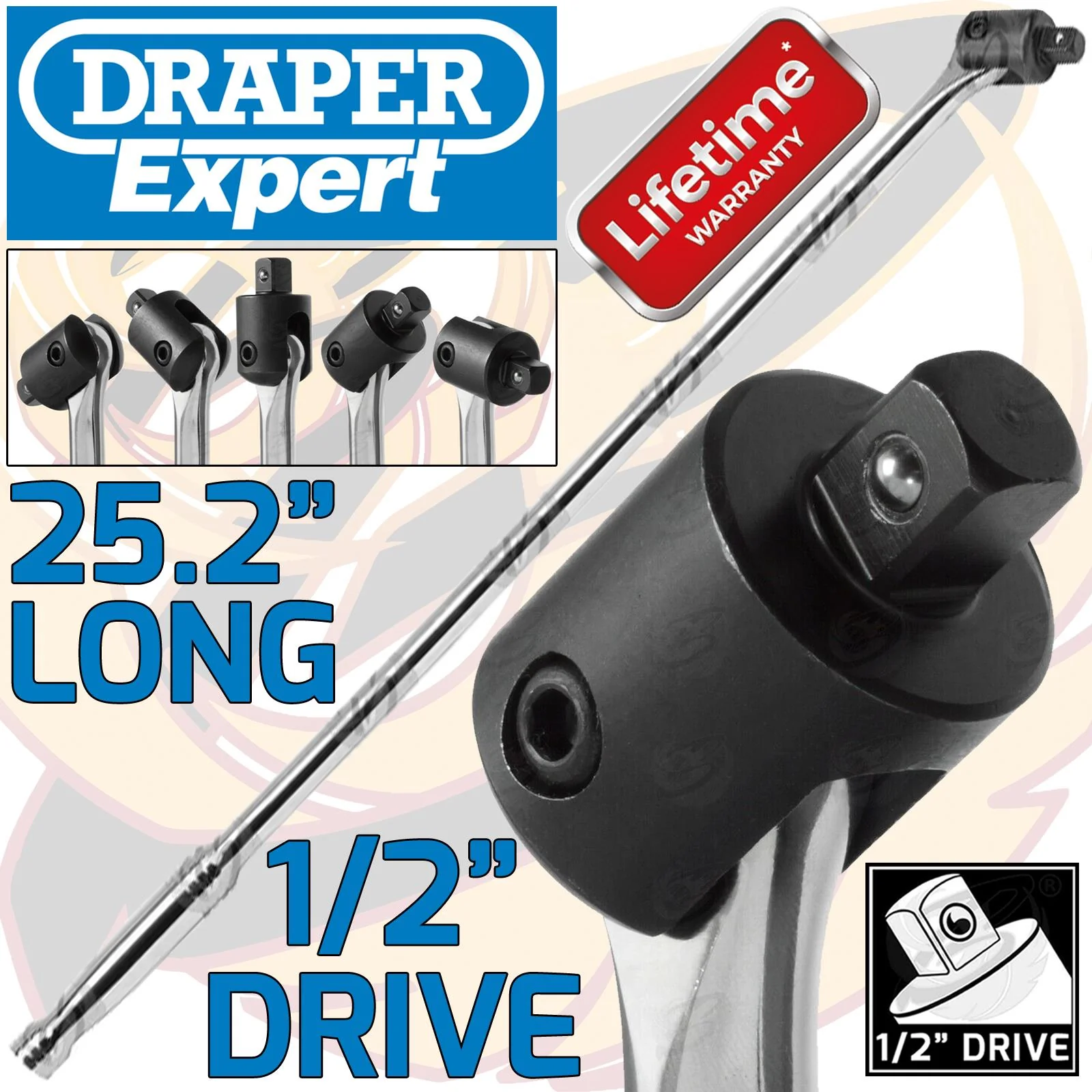Draper 1/2″ Drive 24″ Long Breaker Bar ( 34334 )