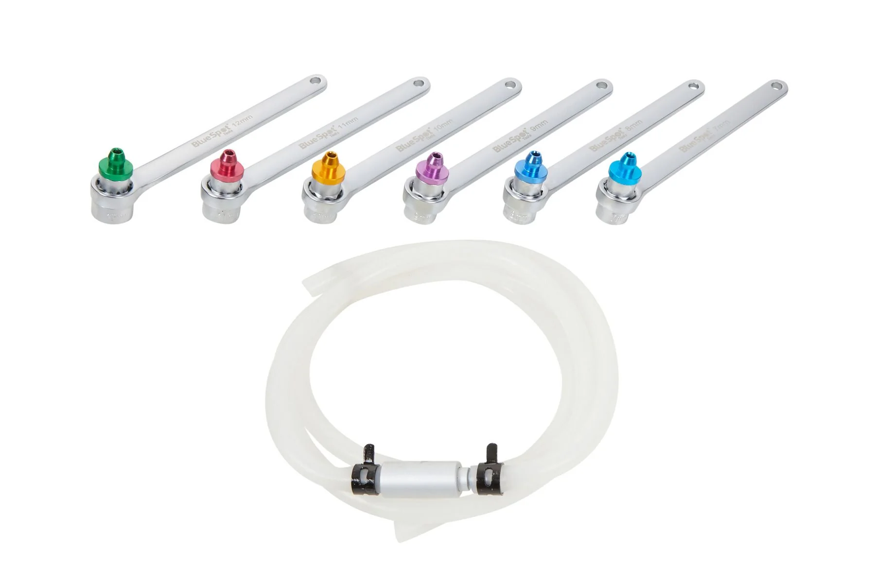 BlueSpot 7 Piece Brake Bleeder Wrench Set (7mm – 12mm) With A Manufacturers LifeTime Guarantee 07995