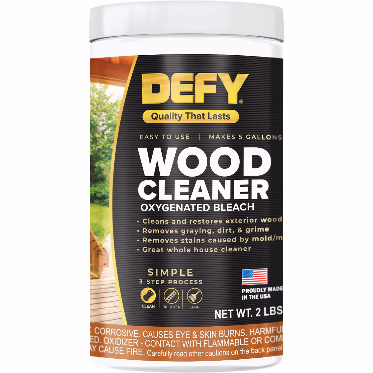 DEFY 2 Lb. Wood Cleaner