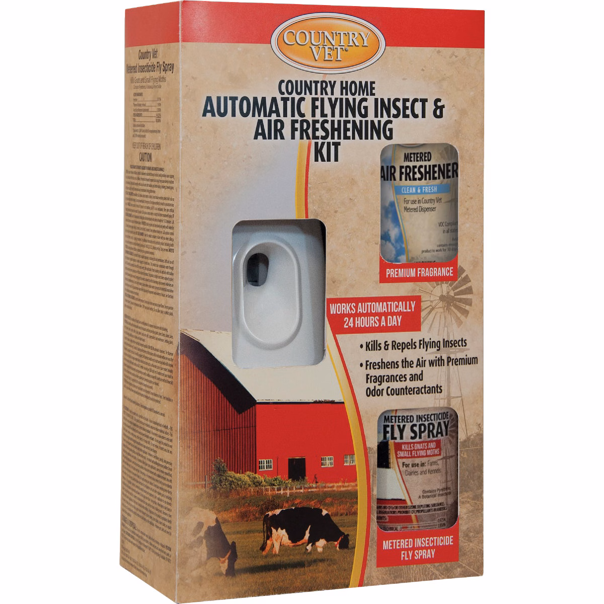 Enforcer Country Vet 30-Day Flying Insect & Air Freshener Kit