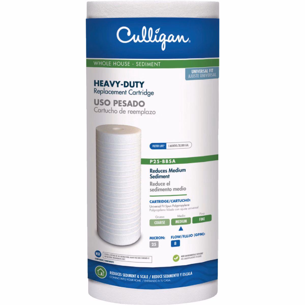 Culligan Heavy Duty Whole House Water Filter Cartridge