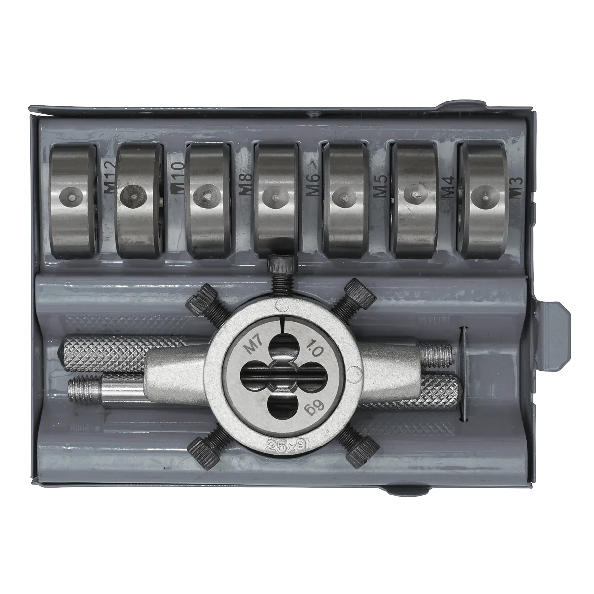 Sealey Split Die Set 9pc Metric  AK3009