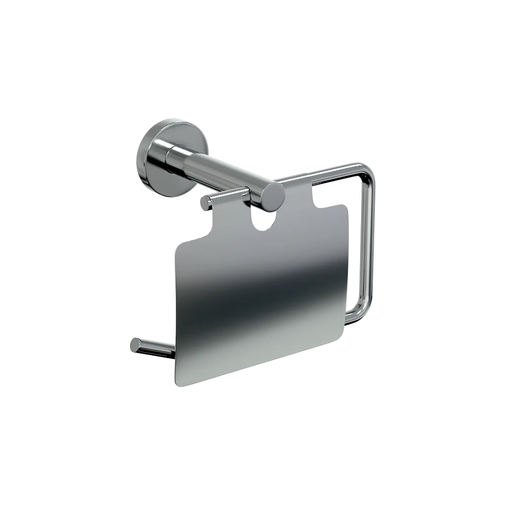 Metlam Lachlan Toilet Roll Holder (With Cover)