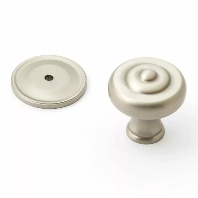 Castella Decade Fluted Knob With Backplate