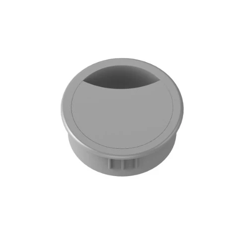 Kethy Cable Outlet – ABS Plastic, Single Outlet 80mm