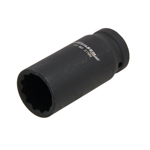 Neilsen 27mm 1/2″ Drive 12 Point Deep Impact Socket ( Single ) ( CT4558 )