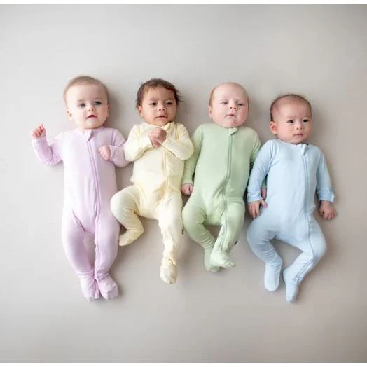 Kyte Baby Zippered Footie Solids