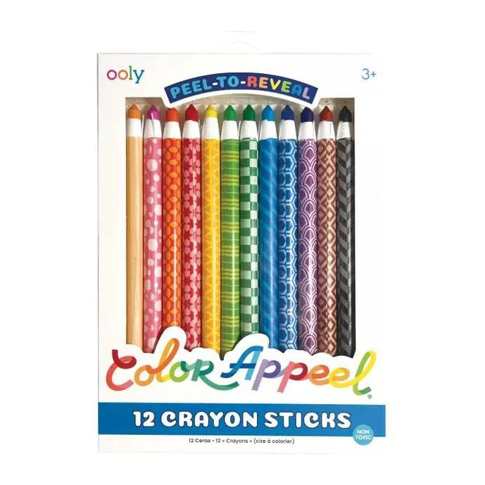 Ooly Color Appeel Crayons-Set of 12