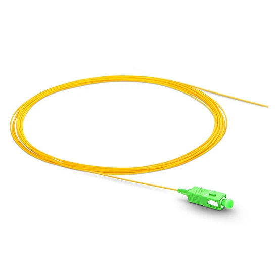 DESTINY SOLUTIONS | Fiber Pigtail Connector – SC/APC | #PT-SC/APC-SM-1M-900uM